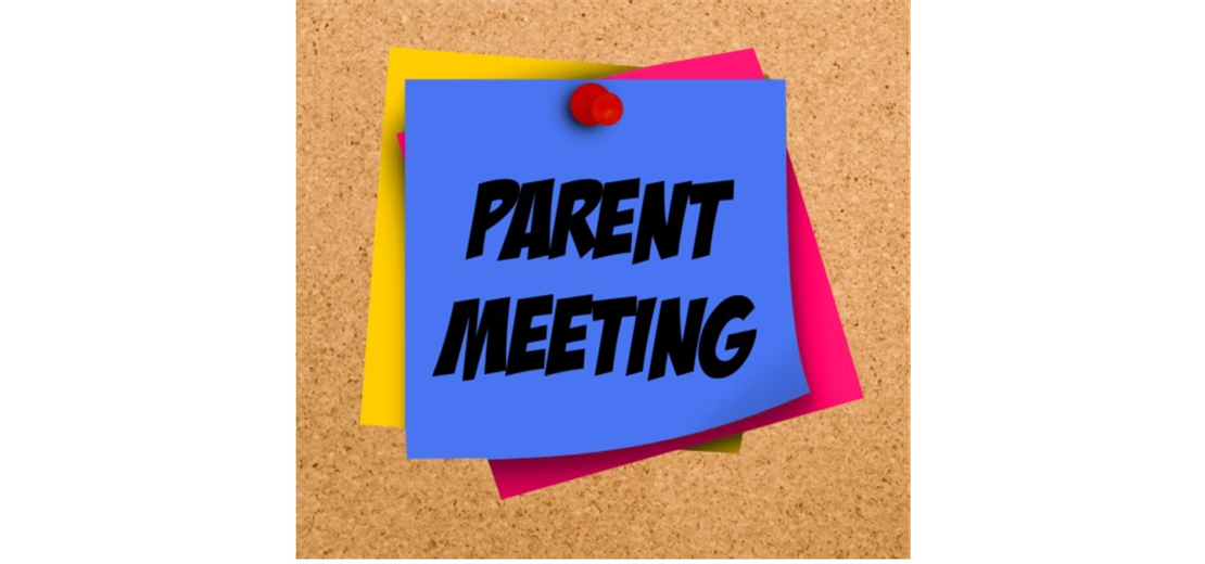 Parents Meeting Thursday March 17 6:30pm