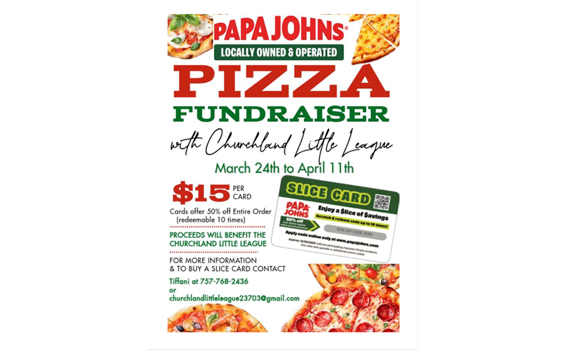 50% at Papa John's