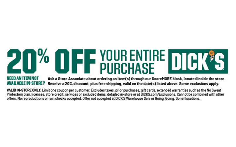 Churchland Appreciation day at Dick's Sporting Goods